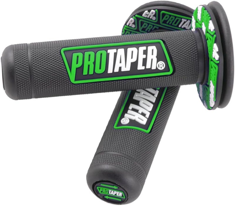 POCRRMCB '7/8'' Motorcross Handle Grips Dirt Bike 22mm 24mm Truster Grips Motorcycle Ergonomic Bar End Non Slip Grip Gel Gep Scooter Cruiser Racing Mountain' - Image 1